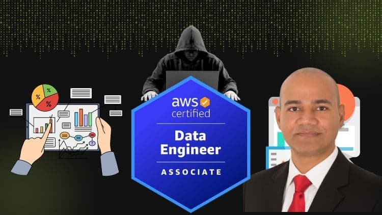 AWS Certified Data Engineer - Associate - Hands-On + Exams