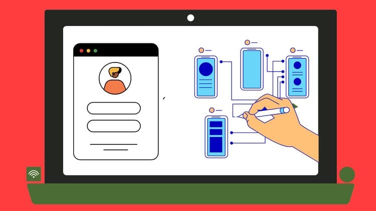 Designing a mobile app from scratch using figma