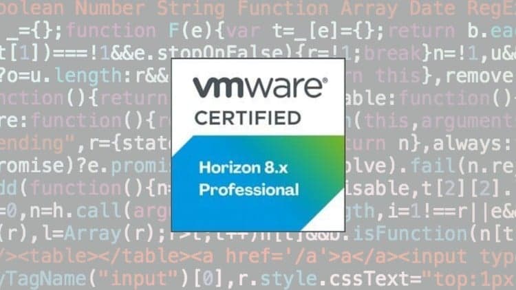 VMware Horizon 8.x Professional Exams