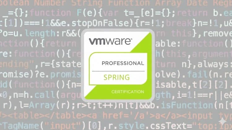 Professional Develop VMware Spring Exams