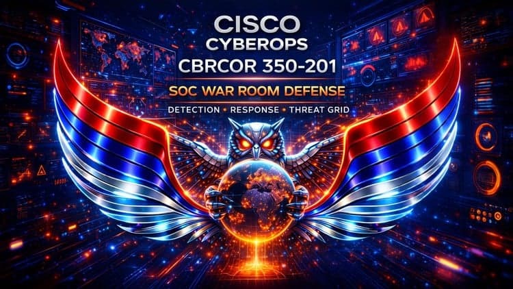 CISCO CyberOps Pro CBRCOR 350-201 ─ Exam Test 1500 Questions