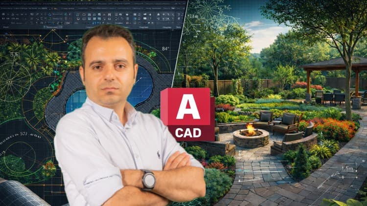 AutoCAD for Landscape Design Masterclass: From Basics to Pro