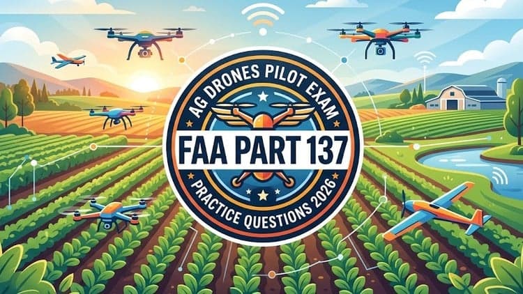 FAA Part 137 AG Drone Certification Practice Test 2026