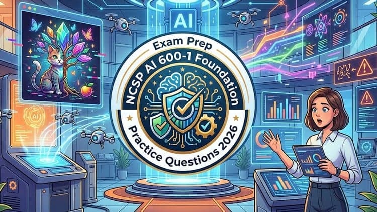 NCSP AI 600-1 Foundation Practice Exams: 2026 Certification