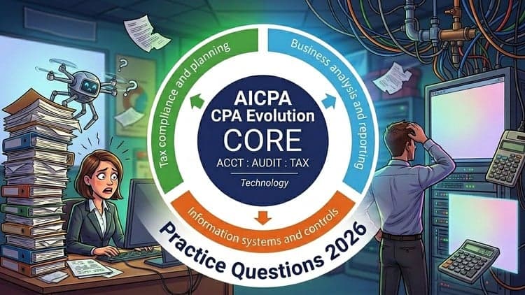 AICPA CPA Evolution Exam 2026 Practice Tests