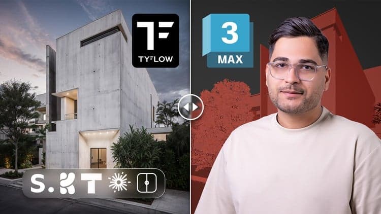 TyDiffusion Pro - AI for Architects & 3D Modelers in 3Ds Max