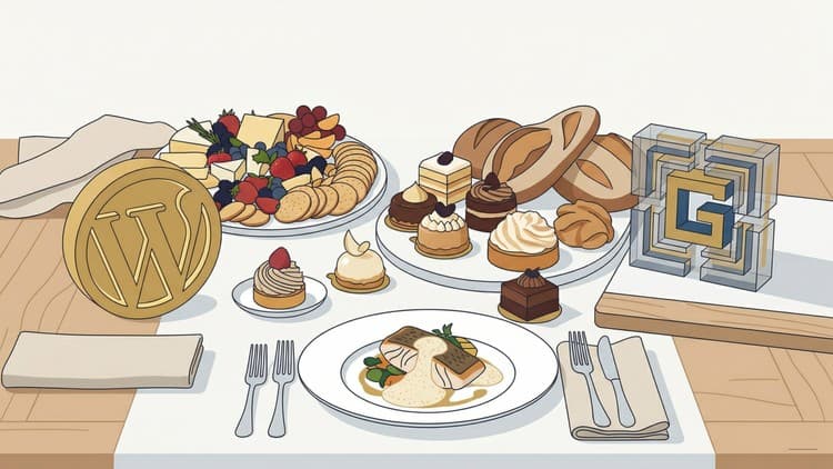 WordPress Gutenberg For Beginner - Build Catering Website