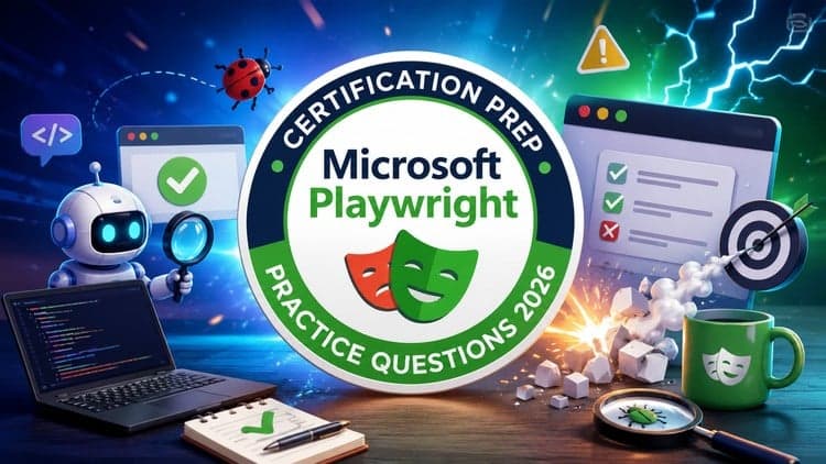 Microsoft Playwright Practice Tests 2026