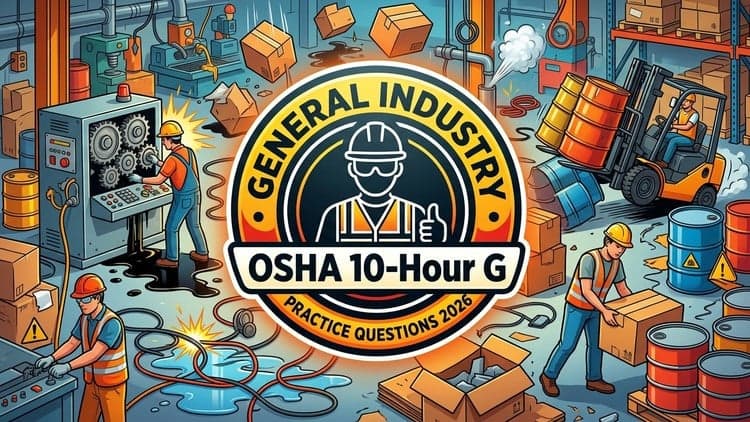 OSHA 10-Hour General Industry Practice Test 2026